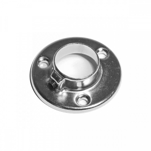 Держатель для трубы Tech-Krep, 25 мм с фиксатором, хром (2 шт) (10)