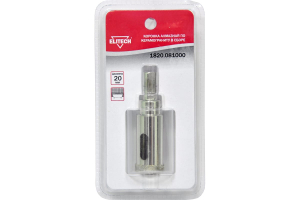 Коронка алмазная,ф20мм,по керамограниту в сборе (200)