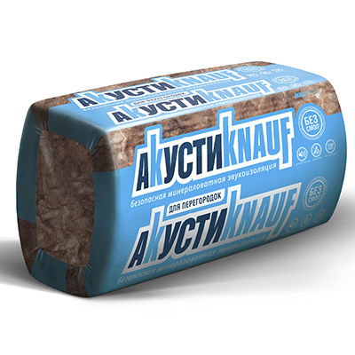 KNAUF Акустик плита AS (50*610*1230) 12м2=0,6м3 (18шт/36упак)