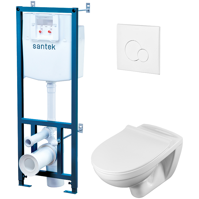 ПЭК Бореаль под унитаз+инст+кноп+сид SC (белая панель)(_1_)