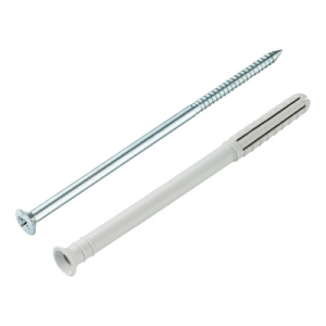 Дюбель-гвоздь YZ потайн. манжета нейлон 8x120 (15 шт) - пакет Tecfi 147509