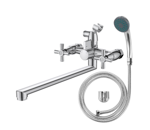 Смеситель для ванн Deep, длинный излив, с аксессуарами DEEP31(_16_)