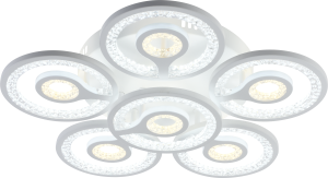 Светильник AU61619/5+1 WH LED Белый 168W ПДУ 550*120