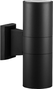 Светильник садово-парковый, 230V 2*E27, DH0702, черный ( на стену)(_10_)