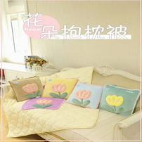 Подушка-одеяло "Тюльпан" 40*40 см, размер одеяла 110*150 см