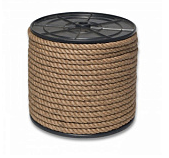 Веревка джутовая д 10 мм, 150 м (катушка)