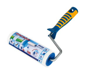 Валик ПРОФИ 240 Велюр, белый АКОР (22)