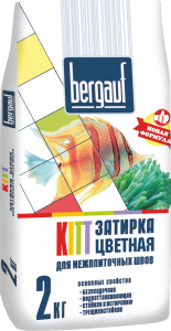 Затирка BERGAUF Kitt 2кг Серый (10)