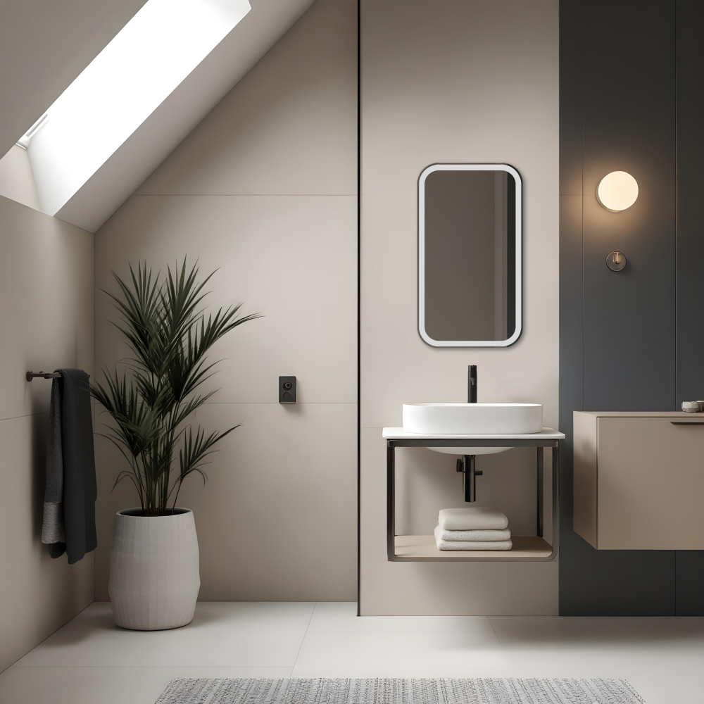 Сиеста 400х700 (гор-вер крепление) зеркало