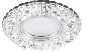 Светильник точечный белый хром CD905 4000K MR16 50W G5.3 Feron (_50_)