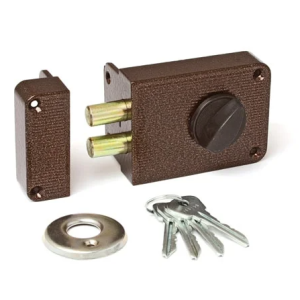 Замок накладной "Зенит" ЗН1-3-1 медь (16)