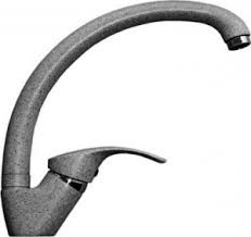 Смеситель ULGRAN для кухни U-007 тёмно-серый - 309(__)