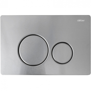 Кнопка смыва ABBER AC0121MCH матовый хром(_1_)