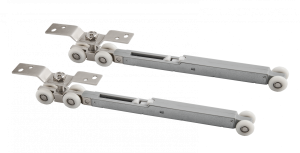 Комплект роликов для раздвижных дверей с двумя доводчиками (20)