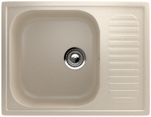 Мойка Ulgran U-202 прямоуг 640*490 беж 328(_1_)