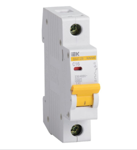 Автоматический выключатель 1P 16А C ВА47-29 4.5кА IEK