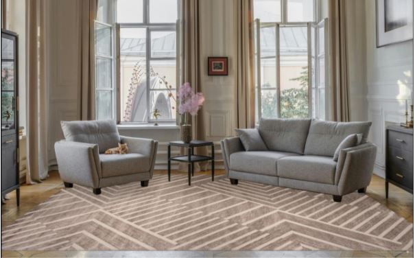 Ковер DIOS  (F438, 2*2,9, STAN, BEIGE)