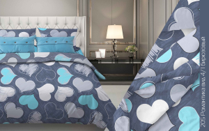 КПБ Бязь "Бояртекс" (Семейный)  диз.в ассортименте  