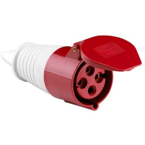 Розетка переносная 214 3Р+РЕ 16А 380В IP44 EKF PROxima (10)