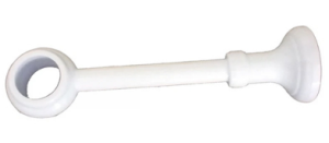 Кронштейн+ладья (пластик) белый ГП 1шт.в уп.