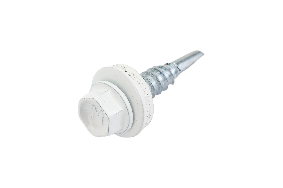 Саморез кровел. 5,5*25 RAL 9003  сигн.- белый (3500)