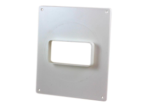 Площадка торцевая горизонтальная  180х250 фланец 60х120 (50)