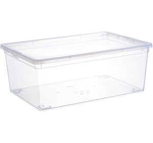 Ящик 10,0л 370*250*140мм Прозрачный (8) М2352