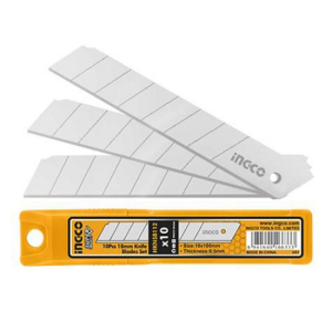 Лезвие 18 мм сегментированное INGCO HKNSB112 (10/120)