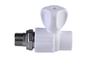 Кран шаровой для радиаторов прямой 1v 25x3/4" ТЕВО(_5_)