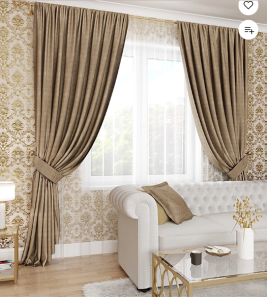 портьера Канвас 200*260 трюфель ГП