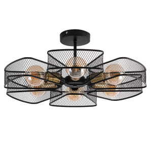 СВЕТИЛЬНИК ПОТОЛОЧНЫЙ A7044PL-6BK (14м2)