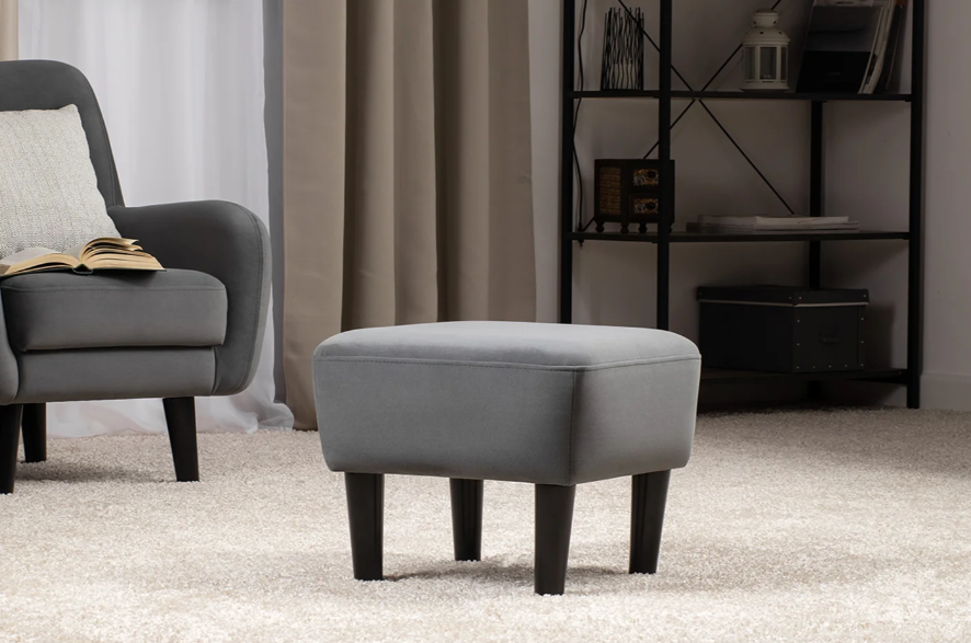 Пуф Дакота Арт. ТП 586 Vendetta 11 (графитовый серый)