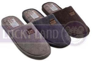 -C Обувь домашняя мужская ( пантолеты ) 4374 M-CH