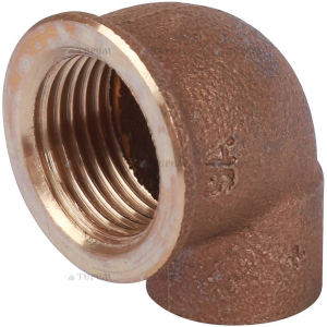 Угловой переход ВП-ВР, бронза 15x1/2, для медных труб под пайку(200)