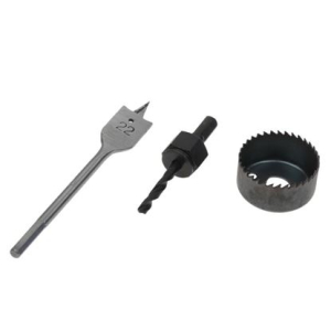 Набор для установки врезных замков, 22 мм/48 мм (перовое сверло/кольцевая пила) MATRIX (10)