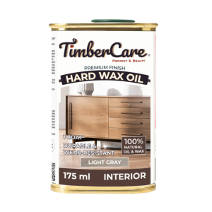Защитное масло с тверд воском TimberCare Hard Wax Oil (цвет: Светло-сер/Light gray),банка 0,175л (6)