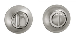 Завертка круг. В2В 08 никель мат/хром блест (100)