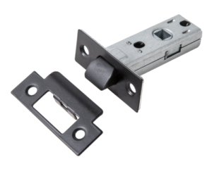 Защелка В2В 5-45 с пласт язычком, черный (100)