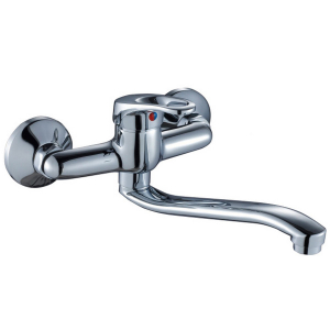Смеситель Россинка для кухни B35-24 (35мм) хром настенный  (12)