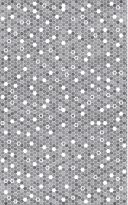 Плитка настен. Лейла темно-серый 250*400 (1,4 м2 = 14 шт.)