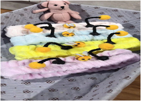 Повязка для волос "Пчелка" в асс-те