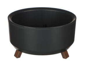 Кашпо "Грация прайм" 2,25л антрацит