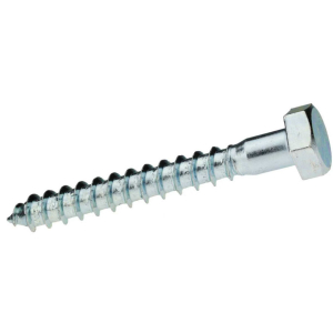 Саморез DIN 571 сантехнический оцинк  6х 60 (4 шт) - пакет