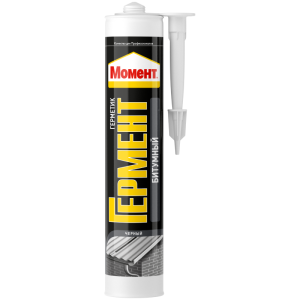 Герметик "Гермент" Битумный Черный 300мл (12 Шт)