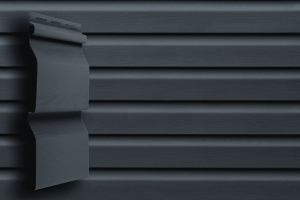 Сайдинг GrandLine Amerika D4 "Корабельный брус" Slim Графит 3,0*0,203, (22)