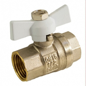 Кран шаровой STI 20 вн/вн бабочка (12/120)