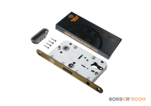 Корпус замка Бордер магнит. под цилиндр, AB (бронза) (30)