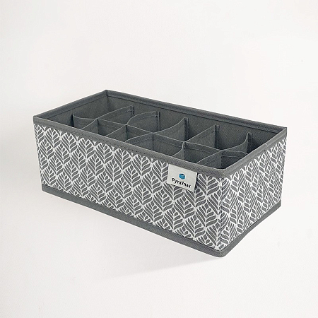 Органайзер для хранения белья, ЛИСТЬЯ, 12 секций 30x15x11, прямоугольник