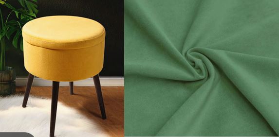 Пуф 01 Roy, 1шт.(Velutto 70,Velutto 70,Velutto 70,3,Опора конус, цвет черный, матовый)