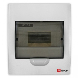 Бокс пластик ЩРН-П-8 IP40 ЭКФ (30)